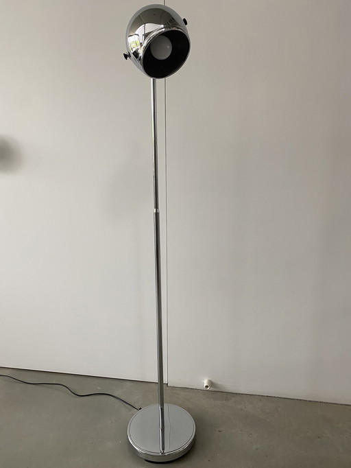 Leitmotiv lampadaire chromé