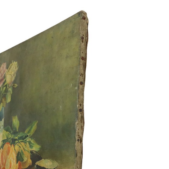 Image 1 of Antiek Schilderij Olie op Doek 1912