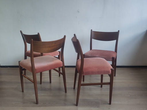 4x Chaise de salle à manger Pastoe SA10 Cees Braakman