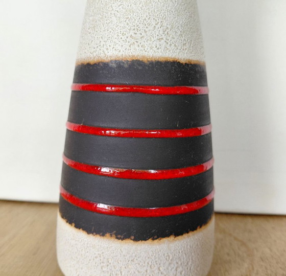 Jasba Keramik Retro Vase 602/28 Sixties Diabolo Fat Lava – Vasen, Ceramic (photo 6 of 11)