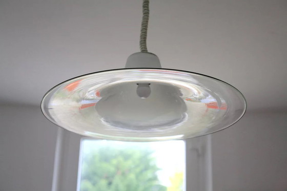 Image 1 of 2x Lampade a sospensione Cinea, Atelier Leucos, Fatte a mano a Murano, Design Giusto Toso