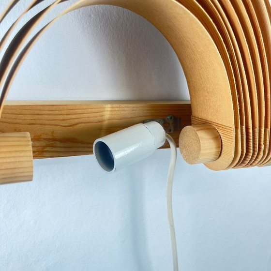 Image 1 of Translandia Duo Wall Lamp in Pine, Denmark, 1960-70