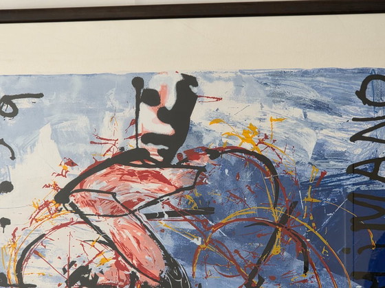 Image 1 of Herman Brood - Fishbike - 10/150 - Hand signed
