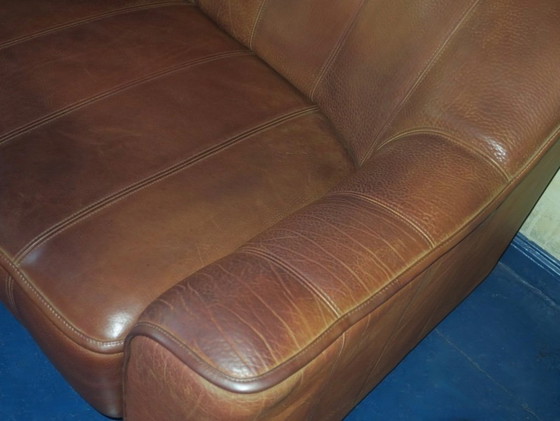 Image 1 of De Sede Büffelleder 3-Sitzer Sofa, Schweiz 1970er Jahre