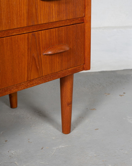 Image 1 of Danish Chest Of Drawers Made Of Teak, 6 Drawers