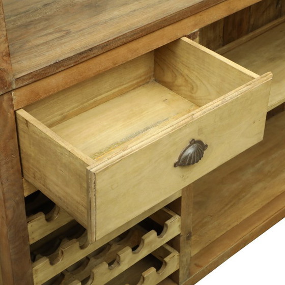 HINDI Getränketheke – Getränkeschrank, Metall, Holz (photo 9 of 16)