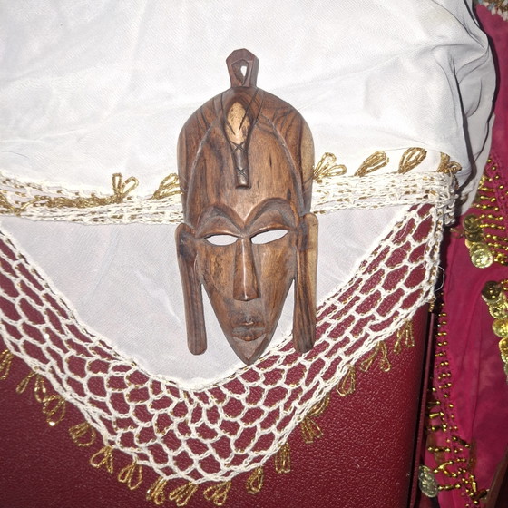6 x Masques Africains 2 – Décorations murales, Wood (photo 6 of 12)