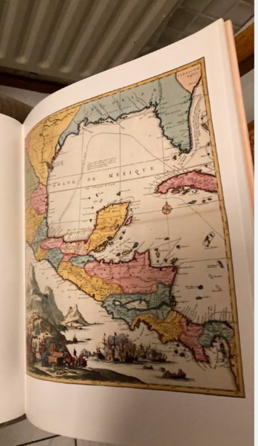 2 LIBROS DE GRAN FORMATO SOBRE CARTOGRAFÍA