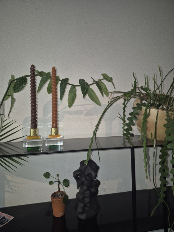 Design of oslo candle holders - crystal glass (photo 2 of 5)