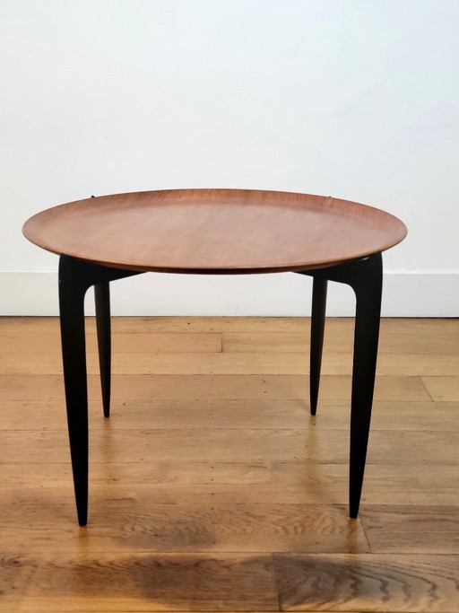 Vintage-Tabletttisch von H. Engholm und Svend Aage Willumsen für Fritz Hansen