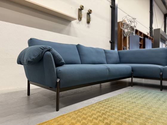 Image 1 of Leolux Enna Divano Angolare Lana Aratro 47 Blu 274x276