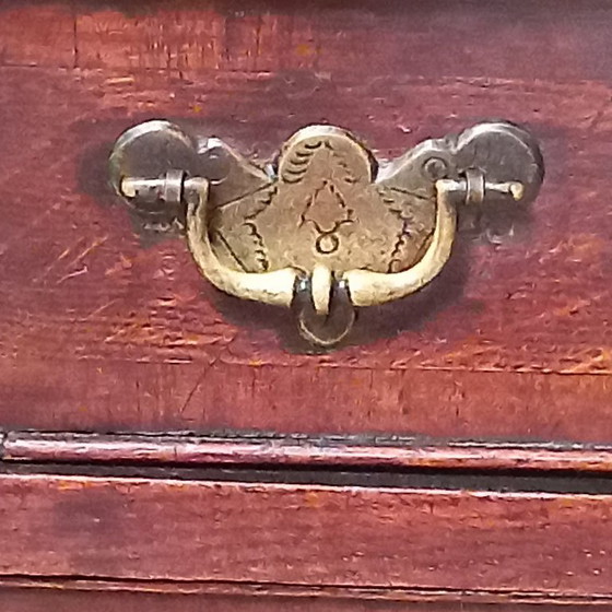 Image 1 of 18th-century English drop-front secretary
