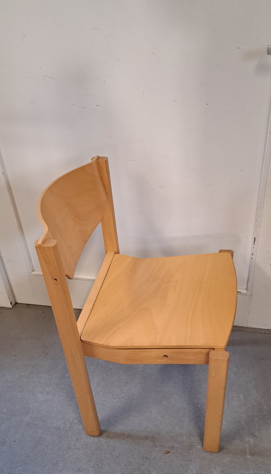 Image 1 of 4 x Deense Design Stoelen Stapelbaar