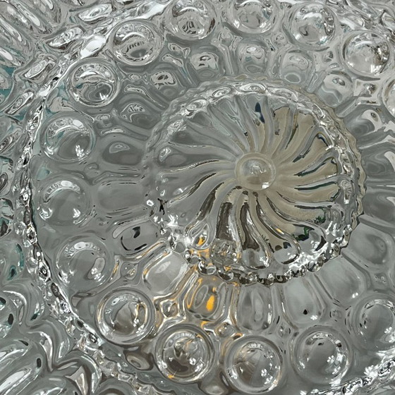 Ronde Wandlamp Plafondlamp Transparant Glas Vintage Armatuur 1970 1980 – Wandlampen (photo 4 of 9)