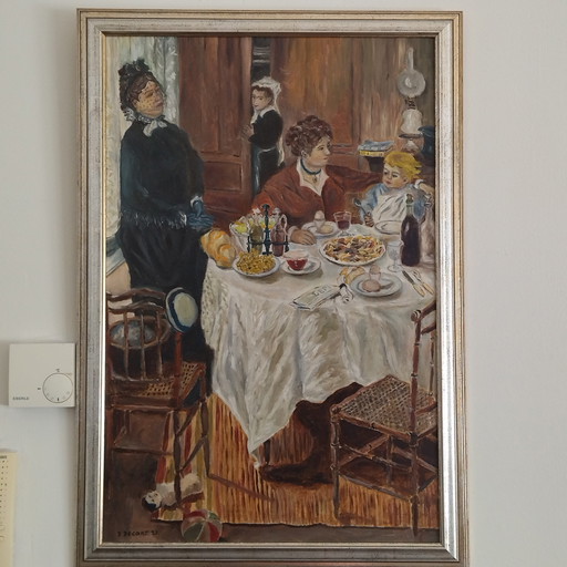 Het ontbijt van Claude Monet