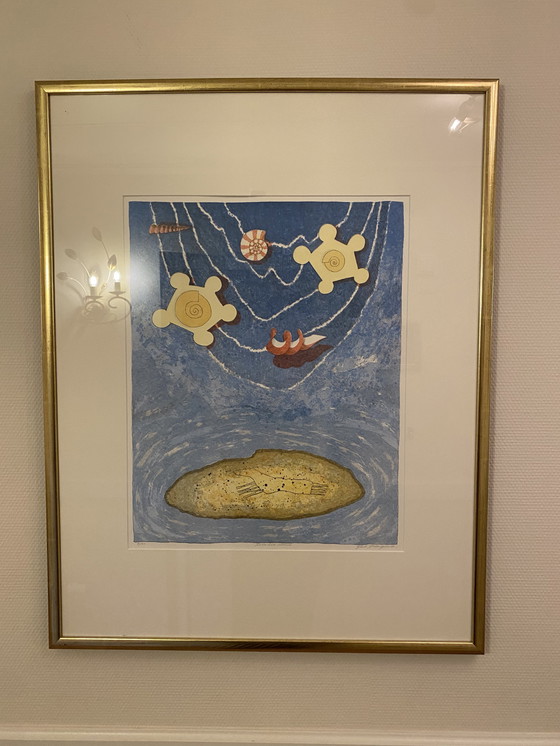 Image 1 of Gert Strengholt pintando Isla Paraíso 8/20