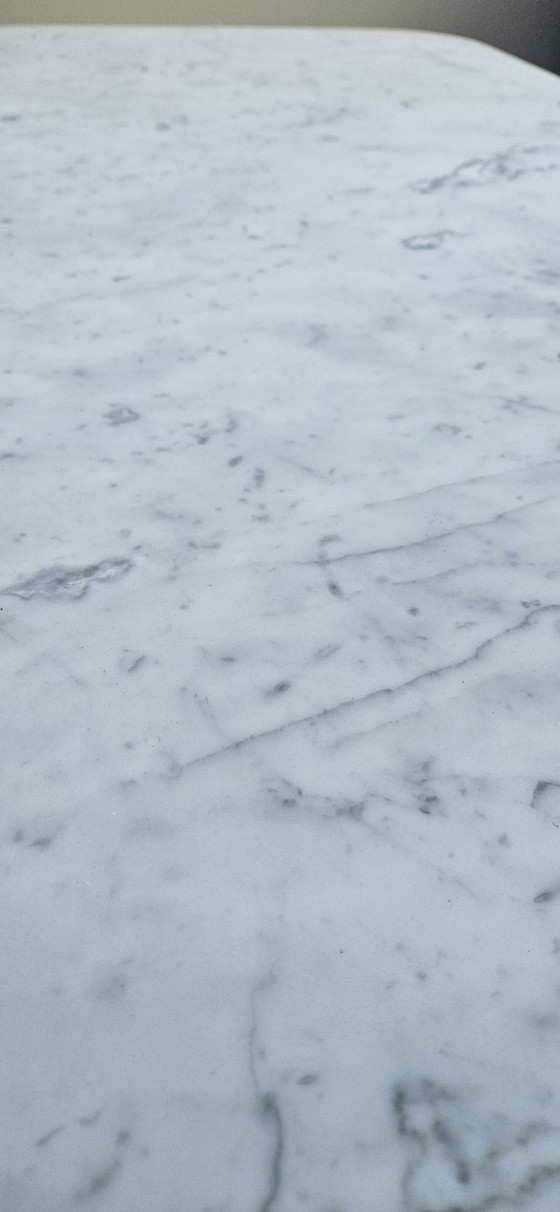 Image 1 of Rechthoekige salontafel marmer - Binnen of Buiten