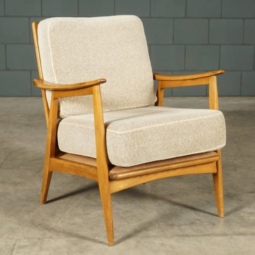 Satz dänischer Loungesessel – Walnuss – 1960er