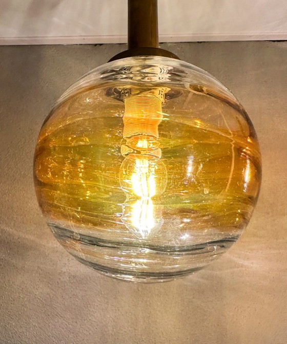 Vintage Doria cascade lamp – Hanglampen, Glas, Kunststof (photo 5 of 10)