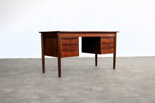 vintage teak low desk