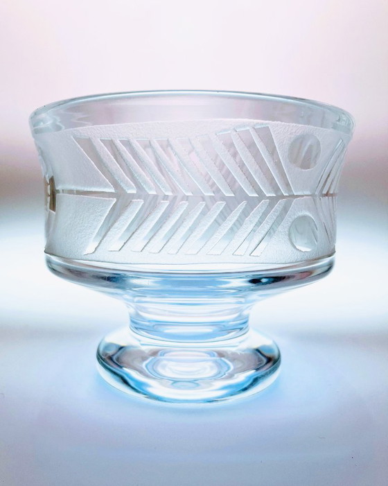 Image 1 of Rare millésime suédois- Bertil Vallien - IKAROS- grand bol des années 1960