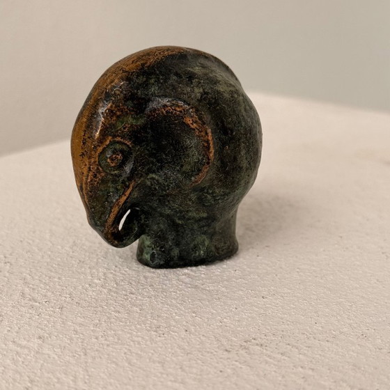 Image 1 of Bronzen sculptuur olifant