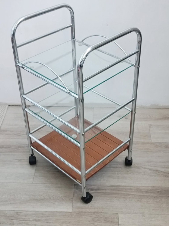 Carrello da bagno di design di Allibert anni '90 – Armadi contenitori, Metal (photo 2 of 8)