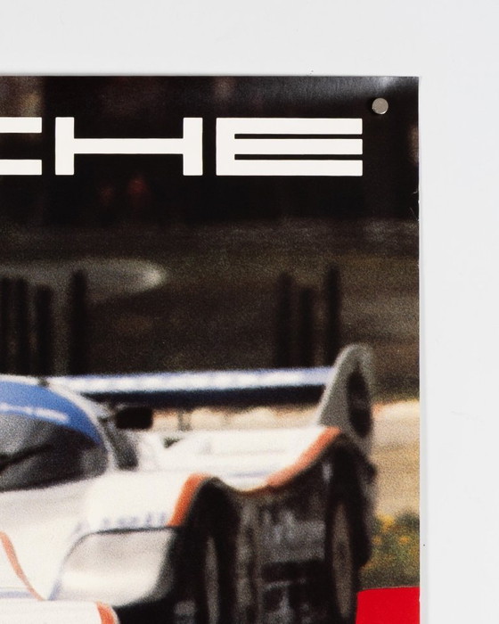 Image 1 of 1000 km Silverstone – 1985 – Originele vintage motorsportposter van Gruppe C – Racen in de jaren 80 – 102x76 cm