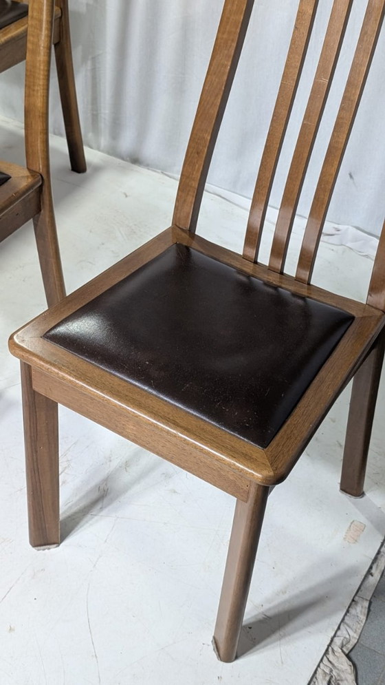 Image 1 of Ensemble de 6 chaises de salle à manger Mobil Girgi, années 70