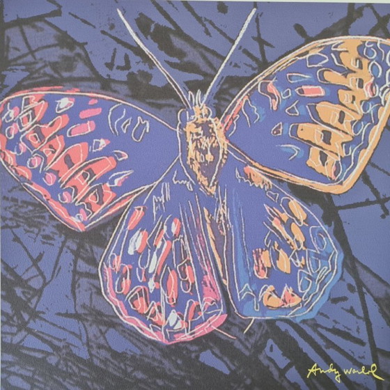 Image 1 of After Andy Warhol,Farfalla , 1980s, Lithograph