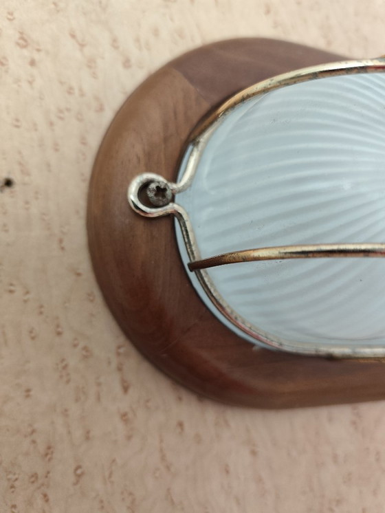 Image 1 of Vintage oval wall sconce
