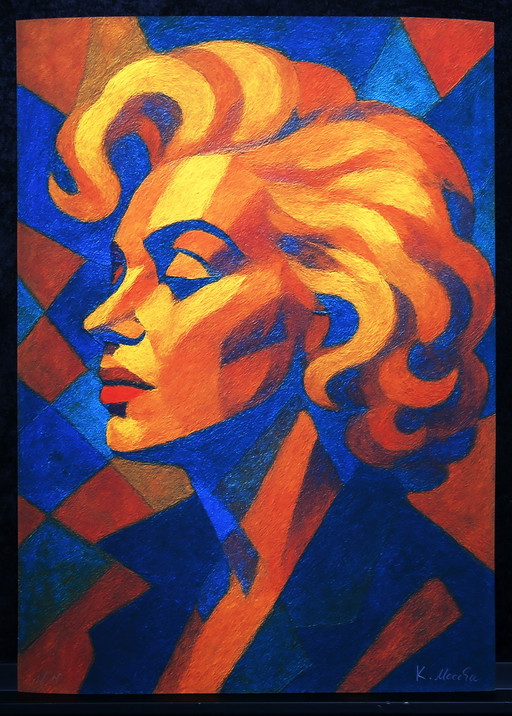 Moccha, Karmen - Marilyn Monroe - Giclée/Hahnemühle - Signé à la main