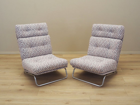 Image 1 of Ensemble de fauteuils de salon, design italien, années 1970, production : Italie