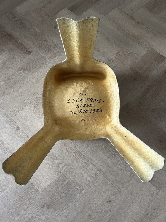 Juego de 4 sillas Patrick Gingembre ‘Ginger’ – Paulus, Francia, ca. 1970 – Sillas de comedor, Fiberglass (photo 8 of 11)