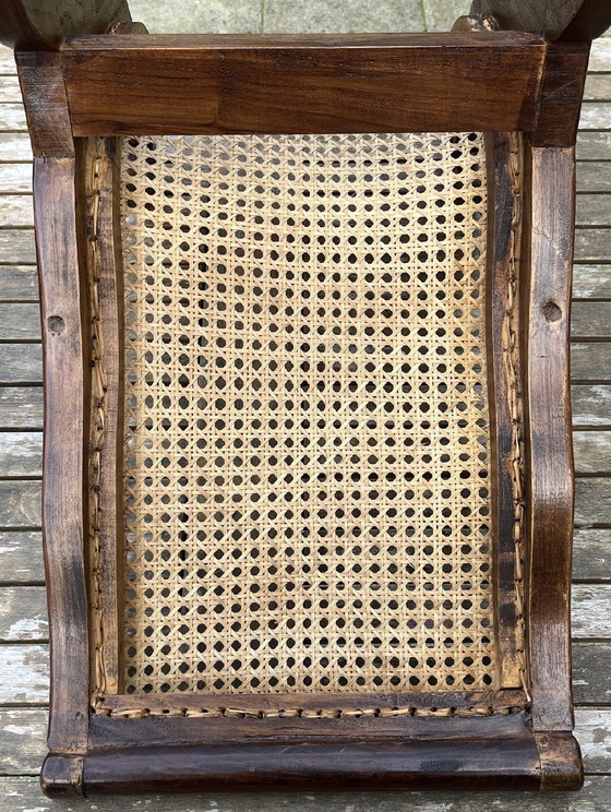 Image 1 of Chaise haute Campeche Veranda indonésienne