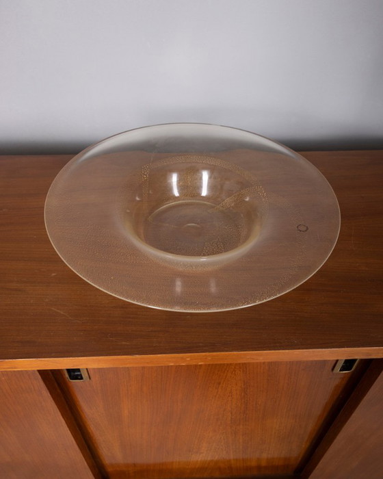 1980s Murano glass decorative plate with gold leaf, designed by V. Nason & C. – Vases (photo 2 of 7)
