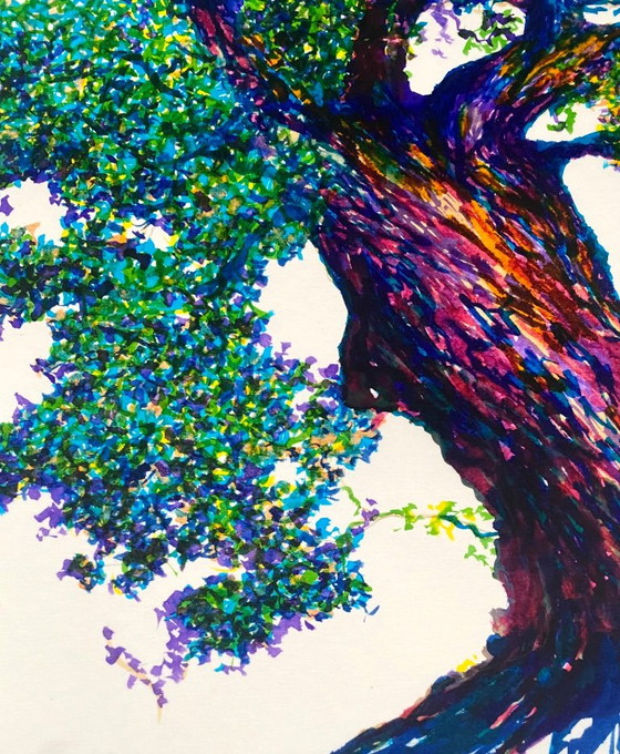 Grumpy Tree – Gemälde & Zeichnungen, Paper (photo 5 of 6)