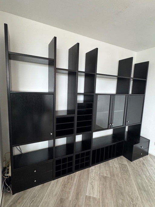 Interlübke Studimo Plus design wandkast 288 cm modulair vitrinekast boekenkast