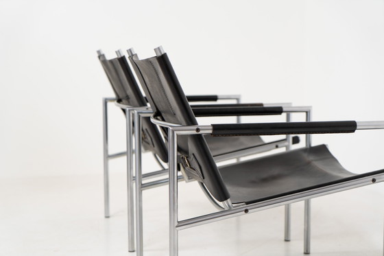 Image 1 of Early Pair of “SE02” Arm Chairs by Martin Visser for Spectrum (The Netherlands, 1960s)