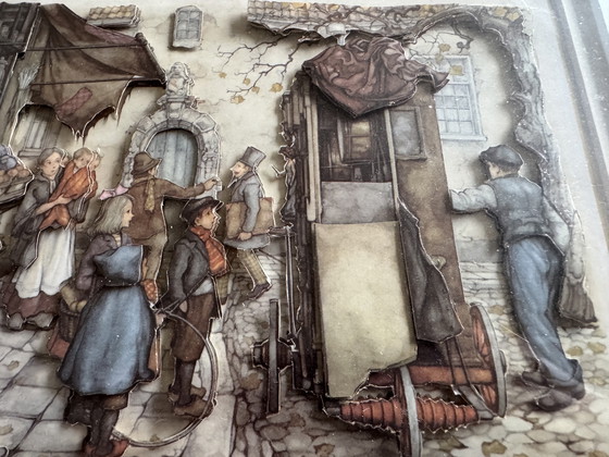 Image 1 of Anton Pieck 3D "Organetto per fruttivendolo"