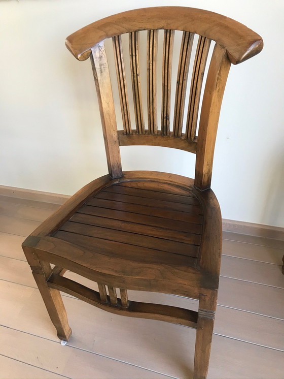 Image 1 of 6 sillas de teca en excelente estado