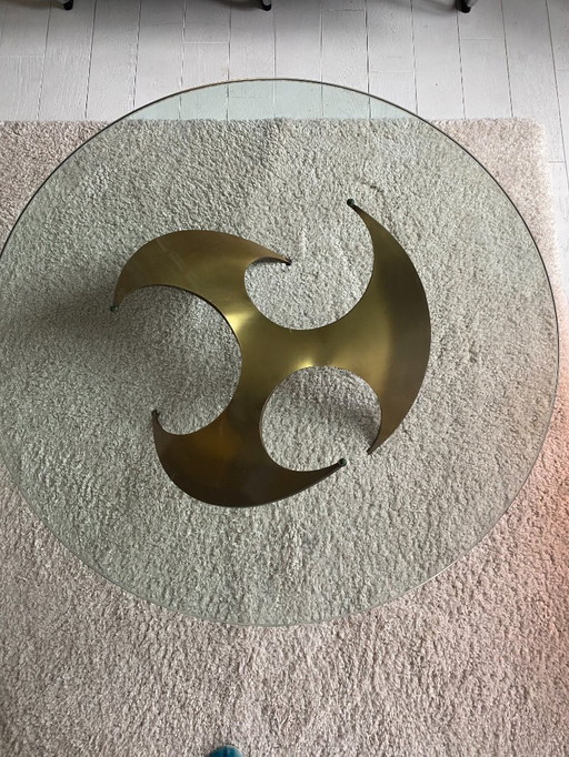 "propeller" coffee table by Knut Hesterberg Germany, 1970