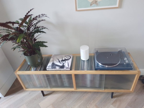 Image 1 of Mobile basso HK Living - Vetro scanalato