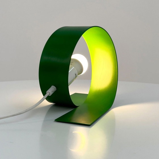 Image 1 of Green Loop Table Lamp, 1980s