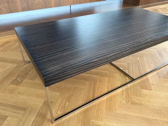 Tavolino da caffè Minotti Calder in impiallacciatura di ebano opaco – 120 x 60 cm – Tavolini da caffè, Wood (photo 6 of 9)