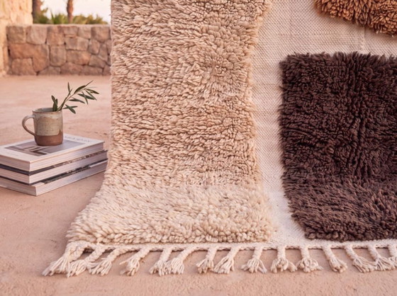 Tapis Marocain Berbère En Laine 200cmx300cm – Cotton (photo 4 of 5)