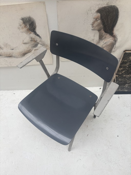 Revolt Folding Chair Friso Kramer – eetkamerstoelen, Metal