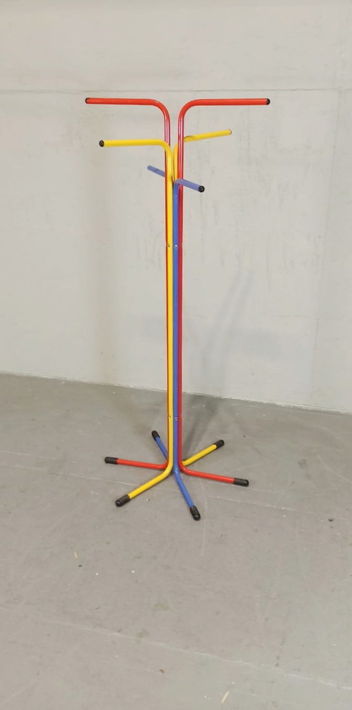 Tord Björklund for Ikea Memphis Milano style coat hanger 