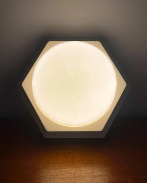 Vintage design Herda Ceiling lights, 70s – Glass, Plastic (photo 3 of 6)