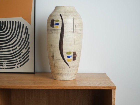 Image 1 of Ceramic vase, German design, 1970s, made in West Germany
